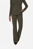 Studio Anneloes Pantalon Flair Bonded Groen 1