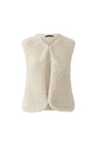 Oui Gilet 0098077 Off-White 2