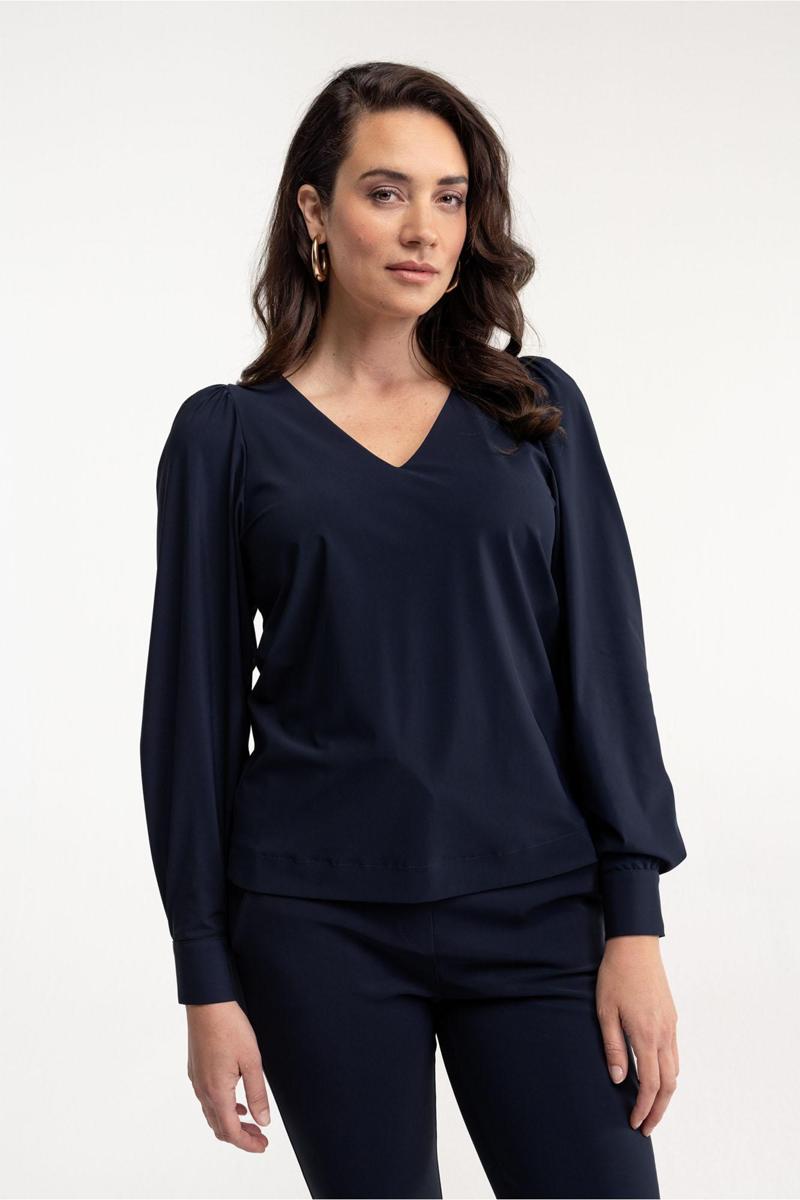 Studio Anneloes Studio Anneloes Blouse Les top Blauw 5