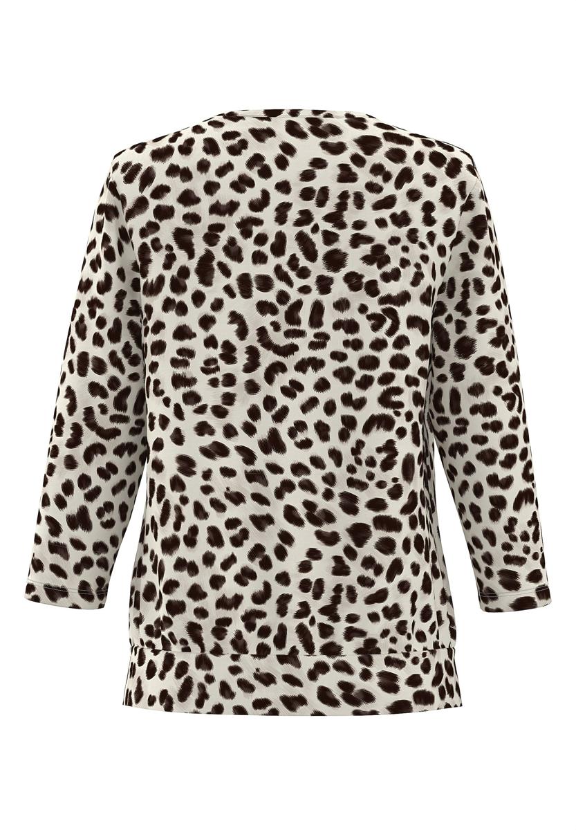 Frank Walder Blouse NOS726423 Bruin 2