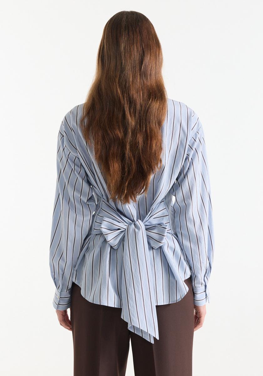 Jansen Amsterdam Blouse Livia Blauw 4