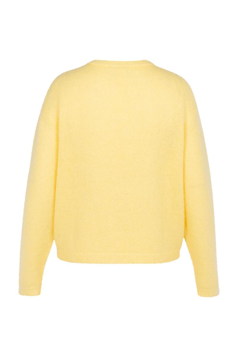 Studio Anneloes Vest Bibi Mohair Geel 3