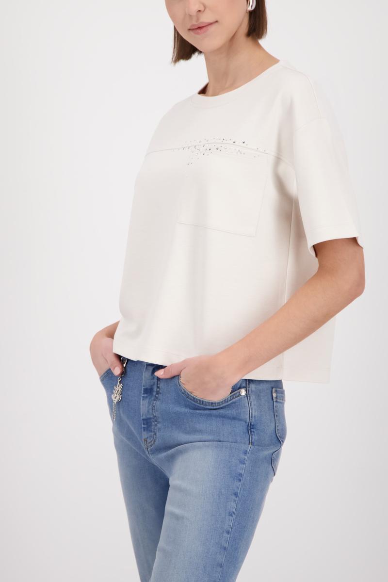 Monari T-Shirt 410127 Beige 4