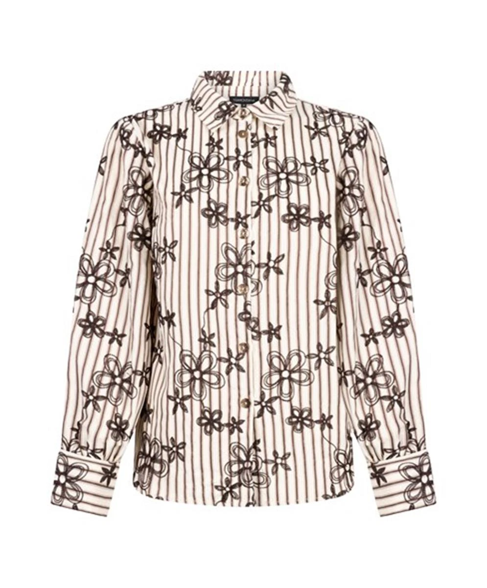 Tramontana Blouse C56-22-301 Paars 1