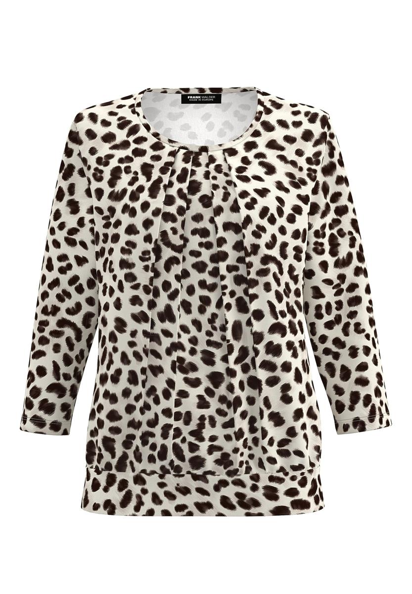 Frank Walder Blouse NOS726423 Bruin 1