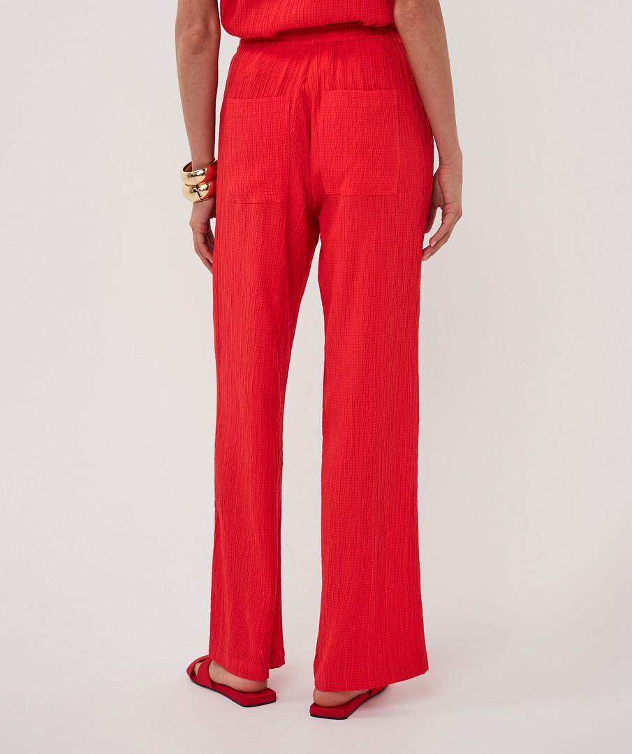 EsQualo Pantalon HS26.10235 Rood 3