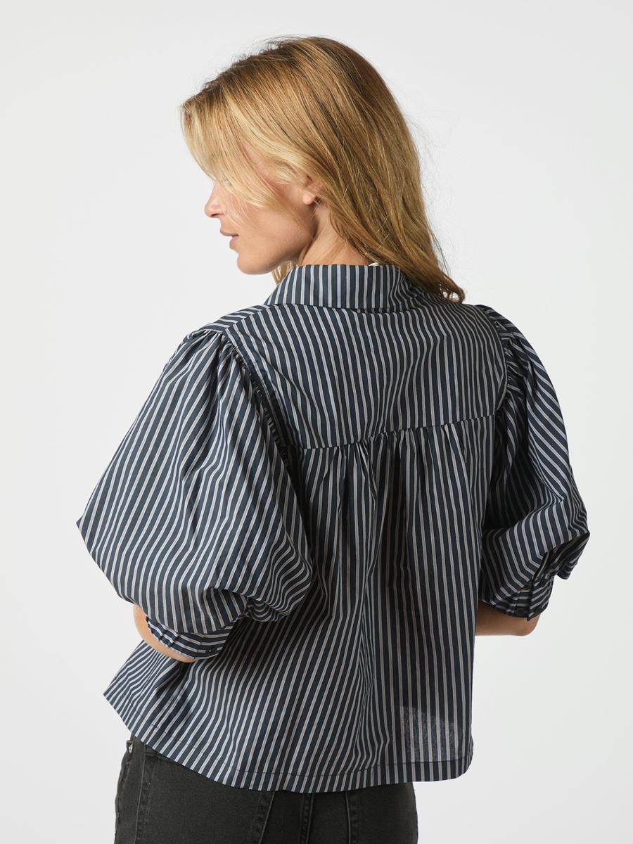 Neo Noir Blouse Etta Blauw 3