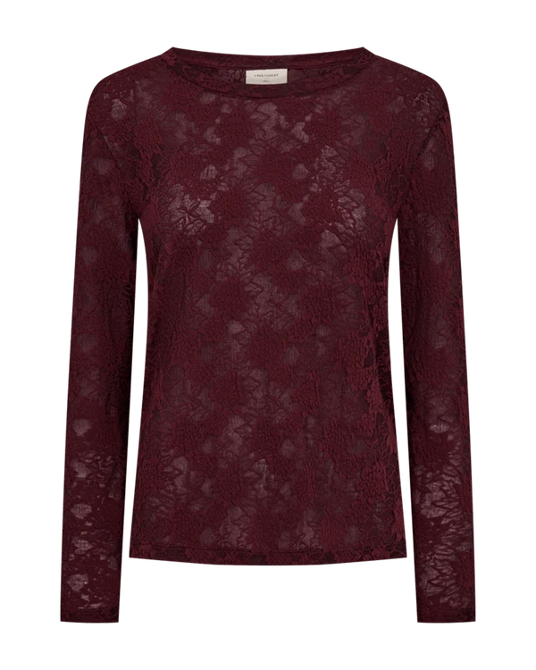 Freequent Longsleeve Esvia Rood 1