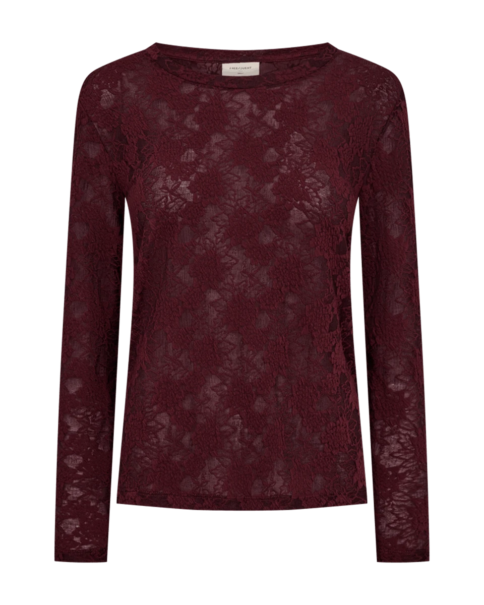 Freequent Longsleeve Esvia Rood 1