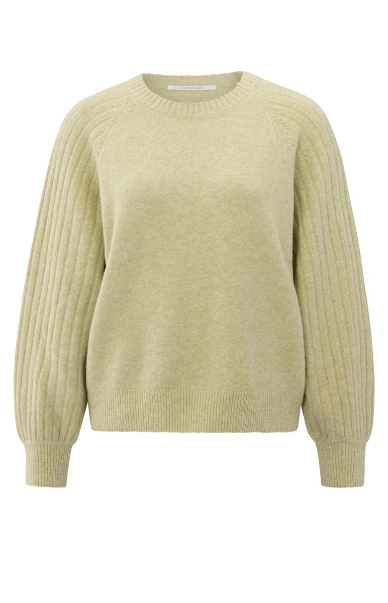 YAYA Trui 01-000410-509 Groen 1