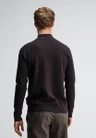 Butcher of Blue Trui Clifden Halfzip Bruin 3