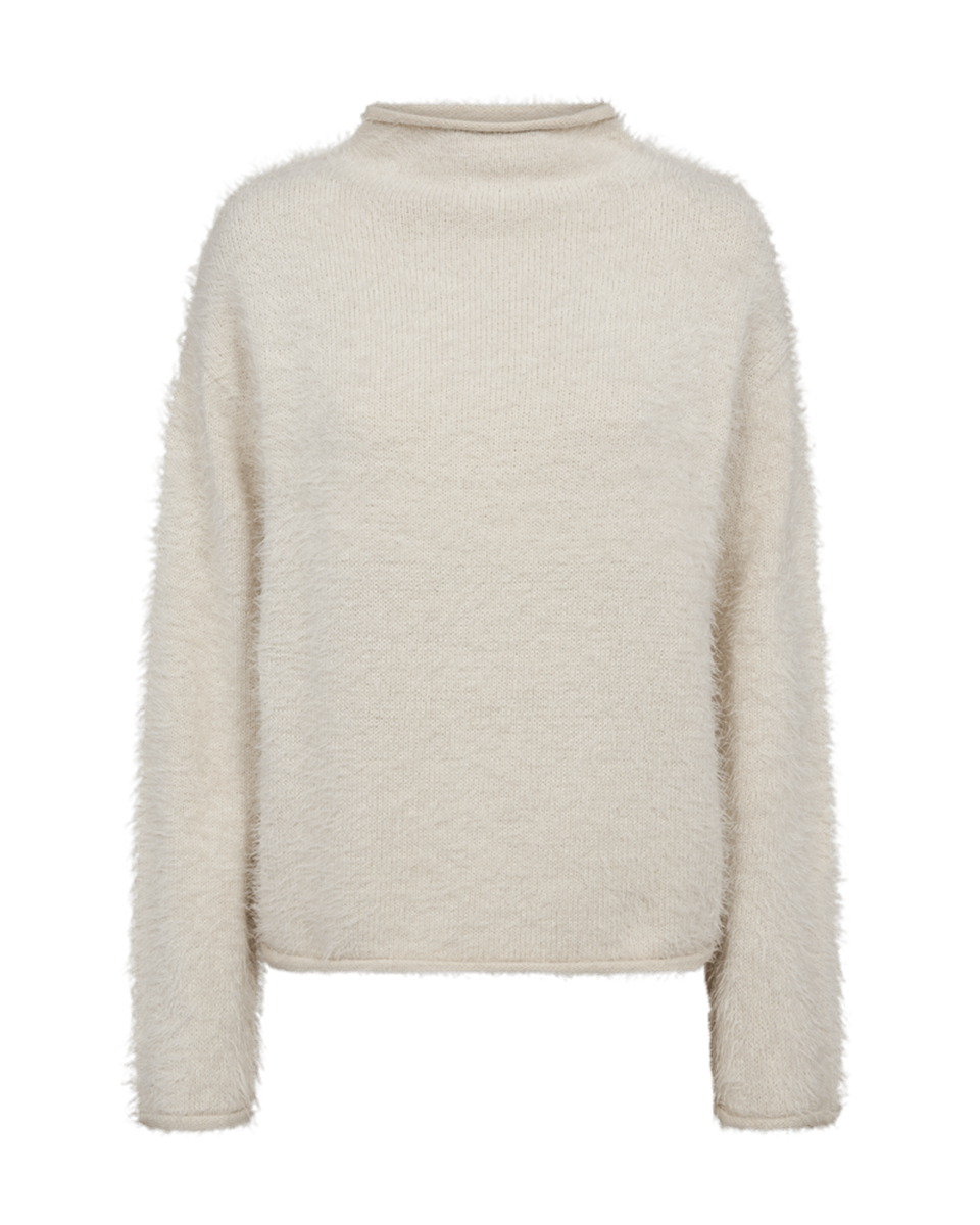 Freequent Trui Cat Off-White 1