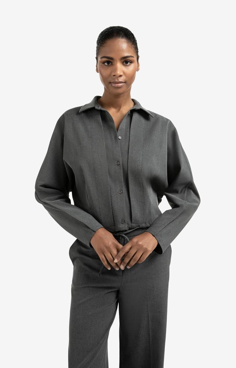 YAYA Blouse 01-201175-509 Grijs 1