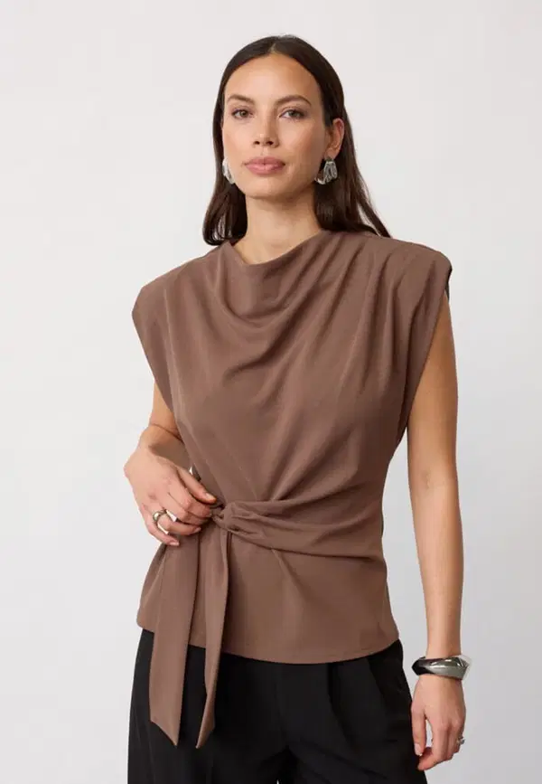 Co'Couture Blouse Falcon Bruin 1