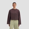 OLAF Longsleeve Retro Log Bruin 1