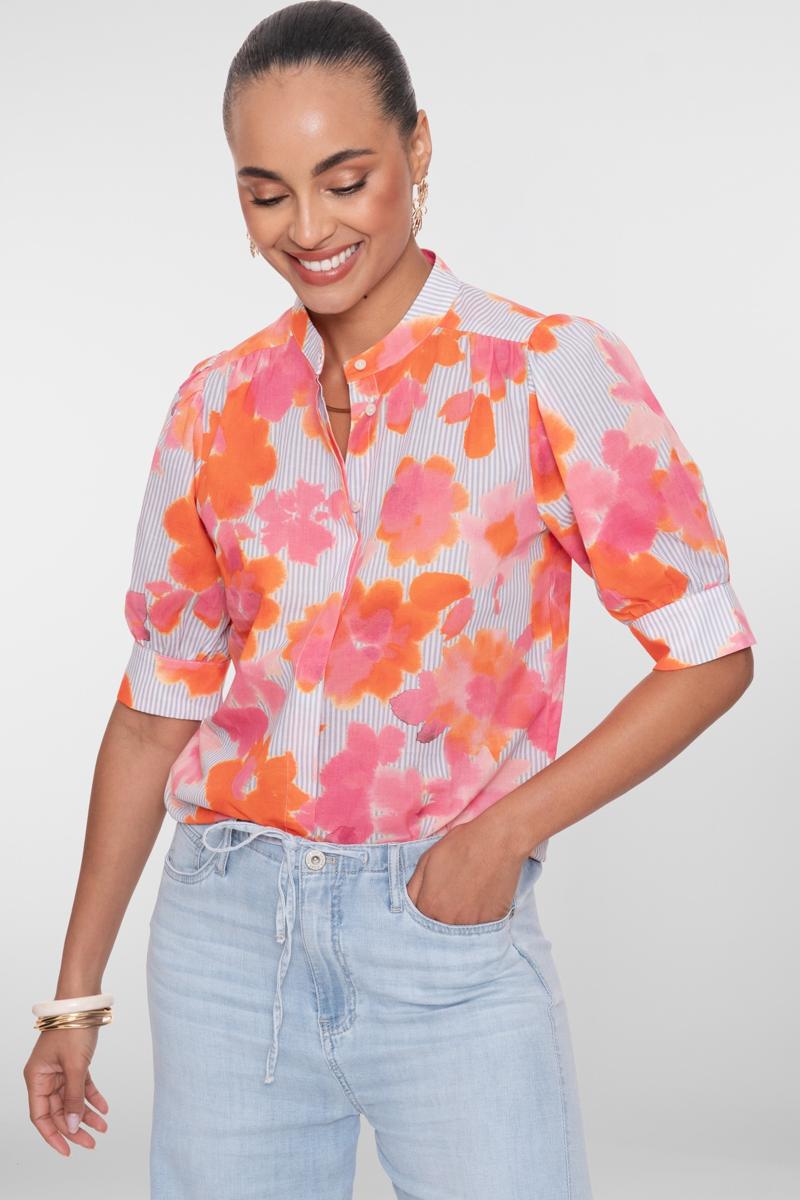 Geisha Blouse 63488-20 Oranje 5