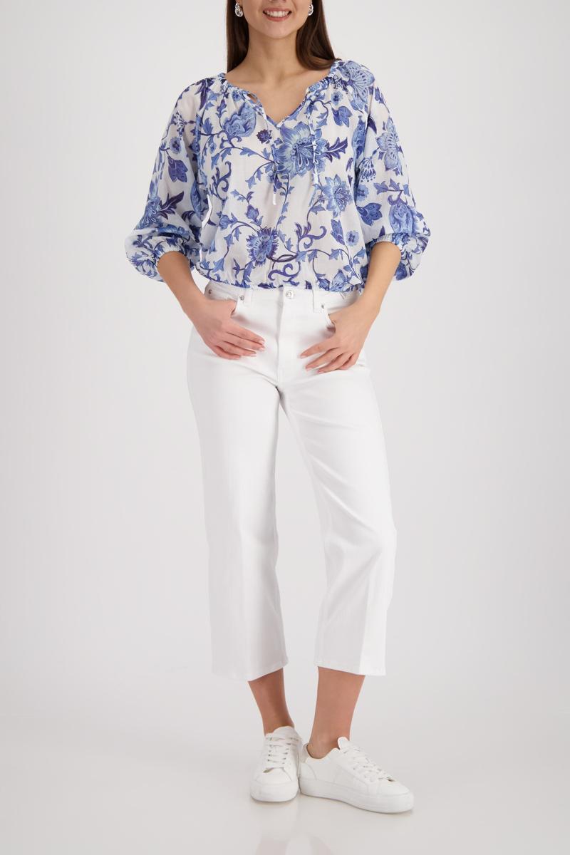 Monari Blouse 410524 Blauw 3
