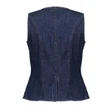 Geisha Gilet 65138-10 Blauw 4