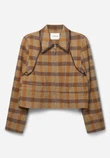 Aaiko Blazer SOLIN BROWN CHECK Bruin 1