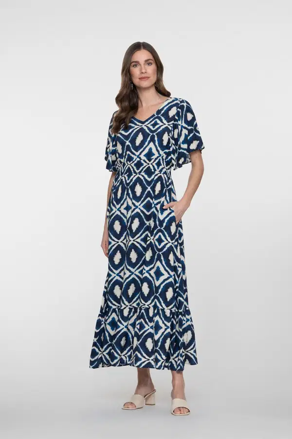 Geisha Jurk 67116-20 Blauw 1