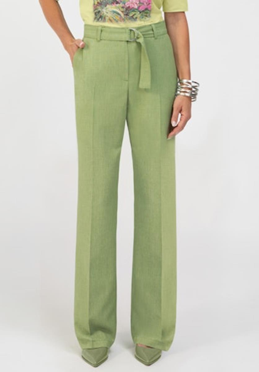 Bianca Pantalon Parigi Groen 1