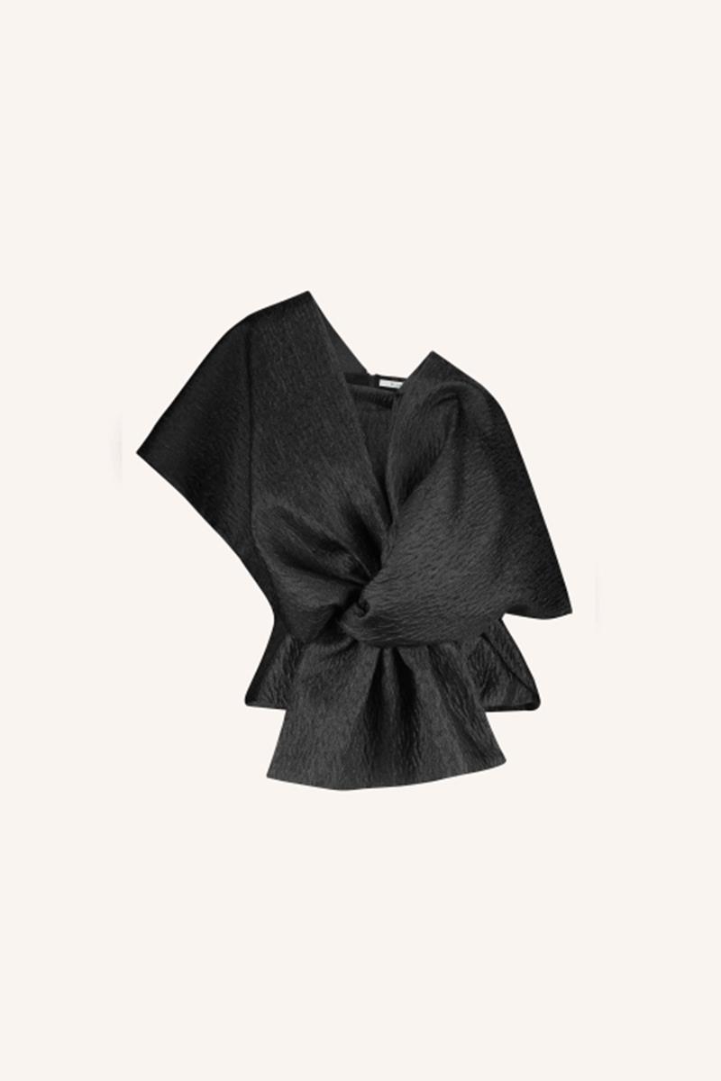 By-Bar Blouse Jula Bubble Zwart 2