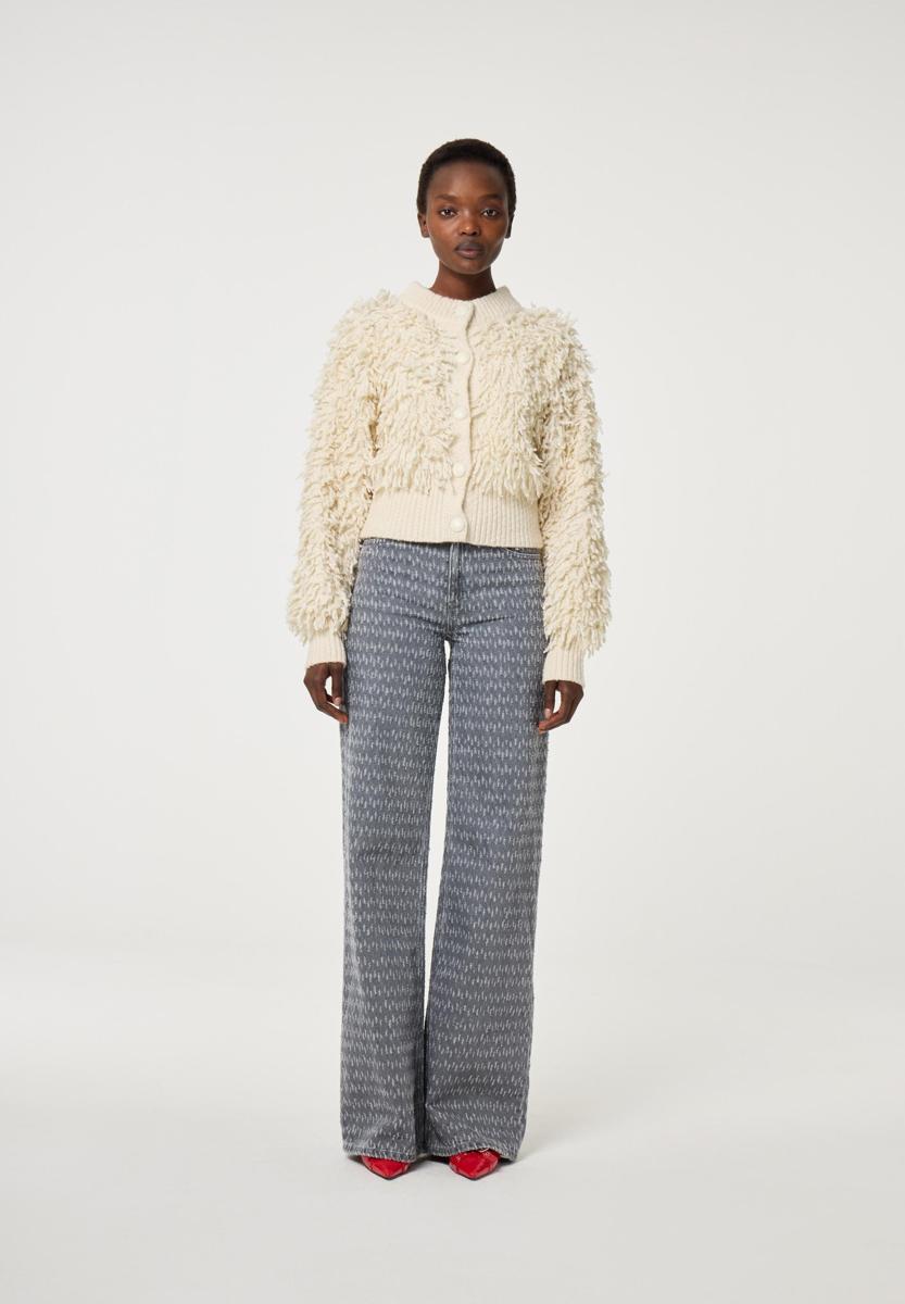 Fabienne Chapot Jeans Thea Wide Leg Jea Grijs 1