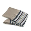 Carlo Lanza Sokken 103 Strisce d'Art Taupe 3