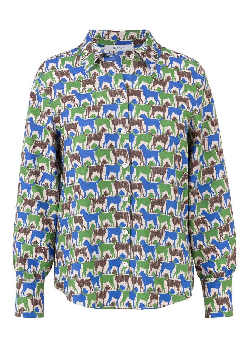 Bianca Blouse 85026 Bruin 2