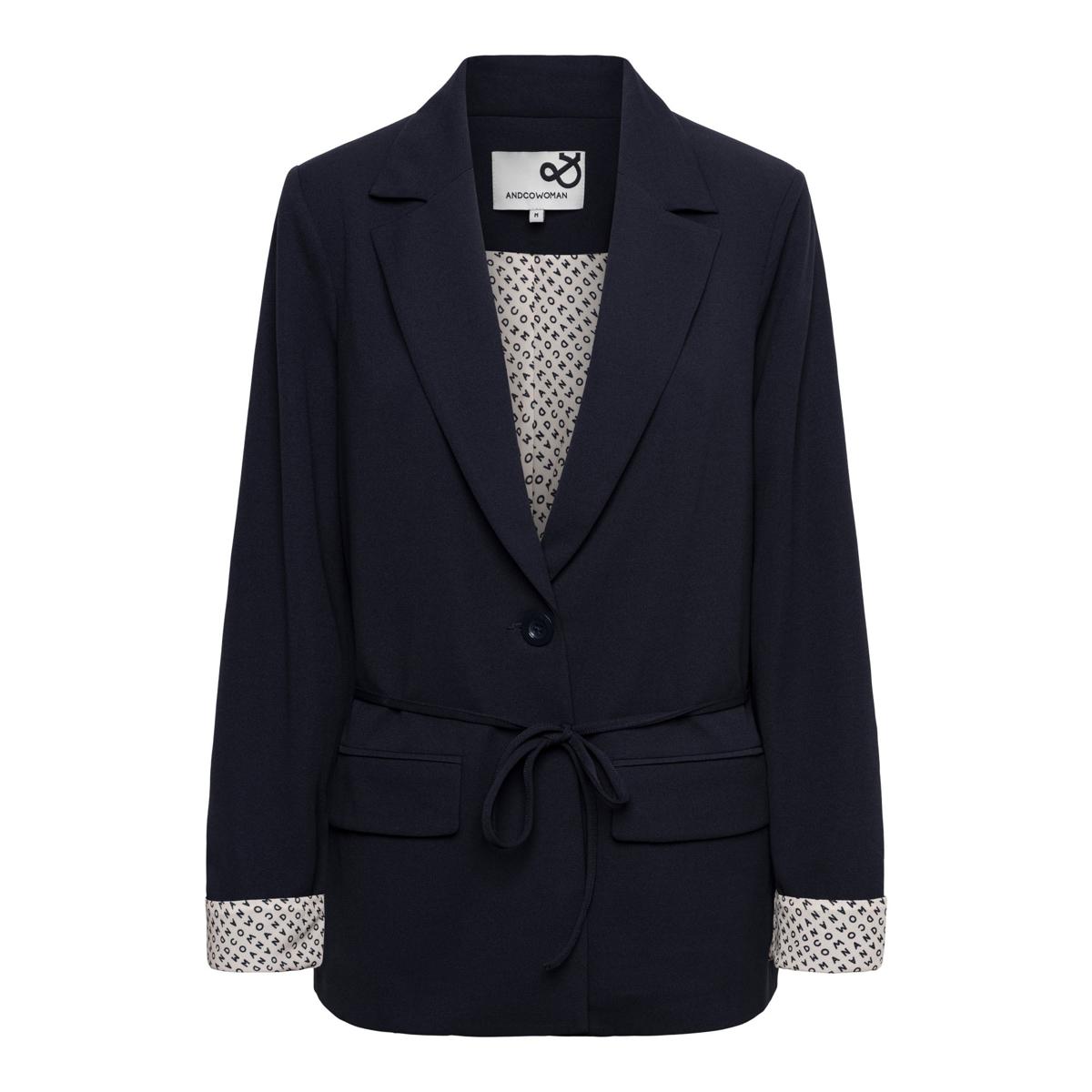 &Co Woman Blazer Gina Blauw 2