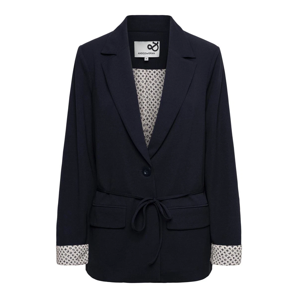 &Co Woman Blazer Gina Blauw 2