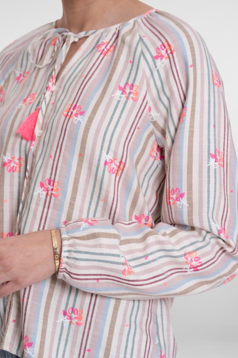 Geisha Blouse 63215-20 Roze 5