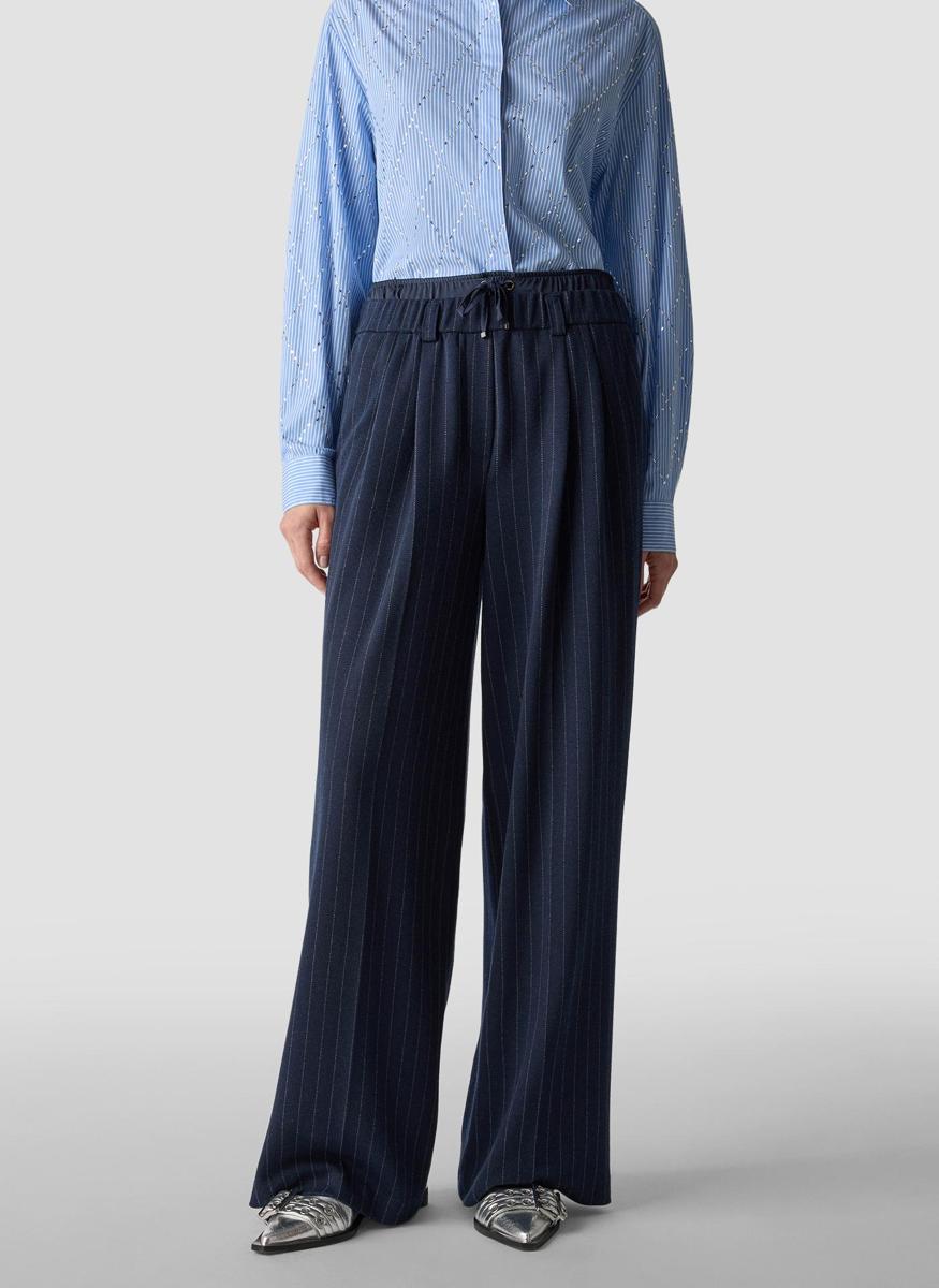 Le Comte Pantalon 55-631450 Blauw 5