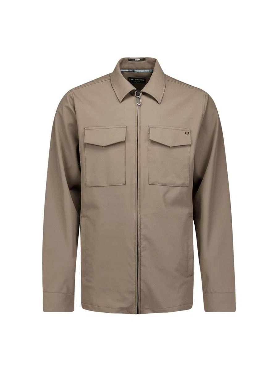 No Excess Overshirt N5104 Beige 2