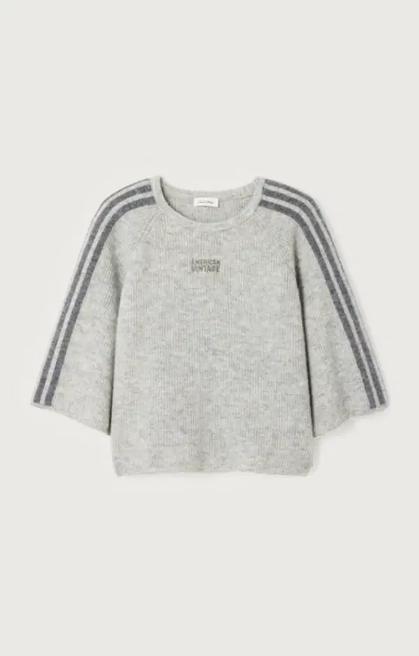 American Vintage Trui Vitow Grijs 1