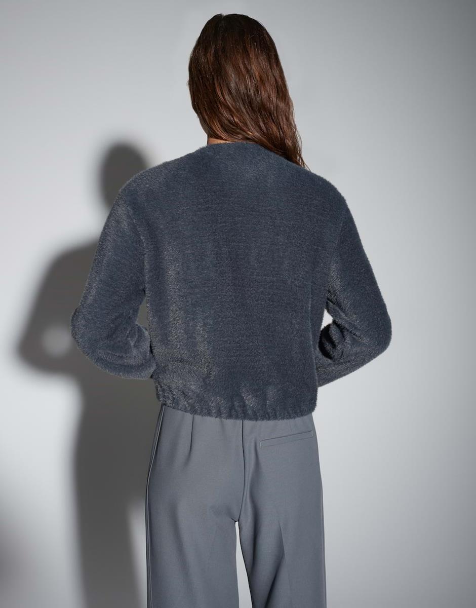 SOMEDAY Vest Umayan Grijs 3