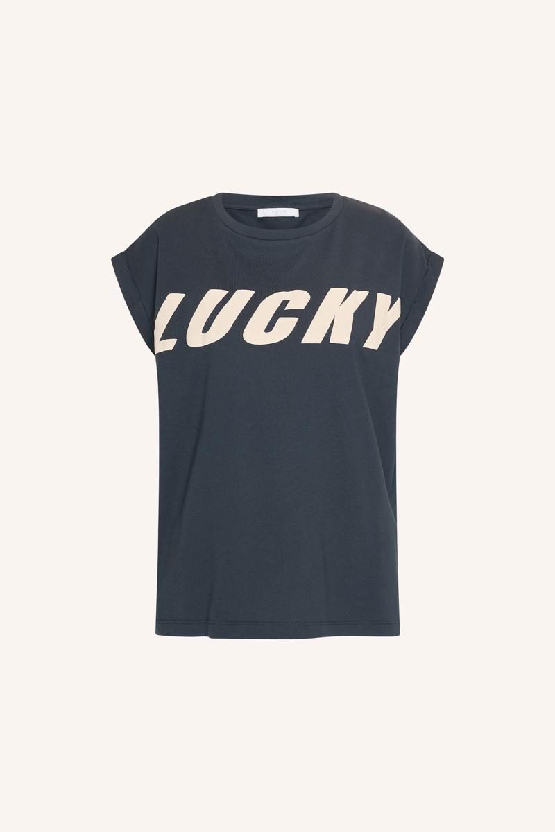 By-Bar T-Shirt Tobi Speed Top Blauw 4