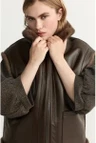 Xandres Gilet Jana Bruin 1