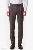 Club of Gents Pantalon 10.158S0 / 431063 Paars 1