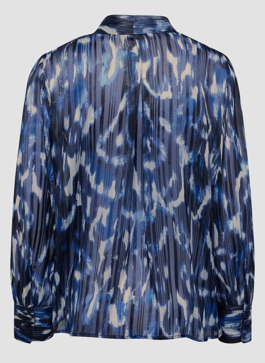 LeComte Blouse 55-631101 Blauw 3