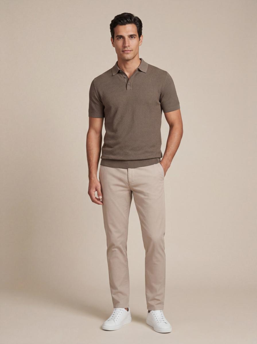 Cavallaro Polo 116261010 Bruin 2