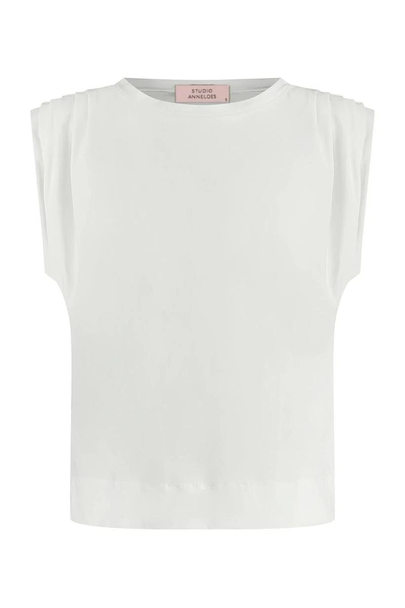 Studio Anneloes T-Shirt Leona top Off-White 3