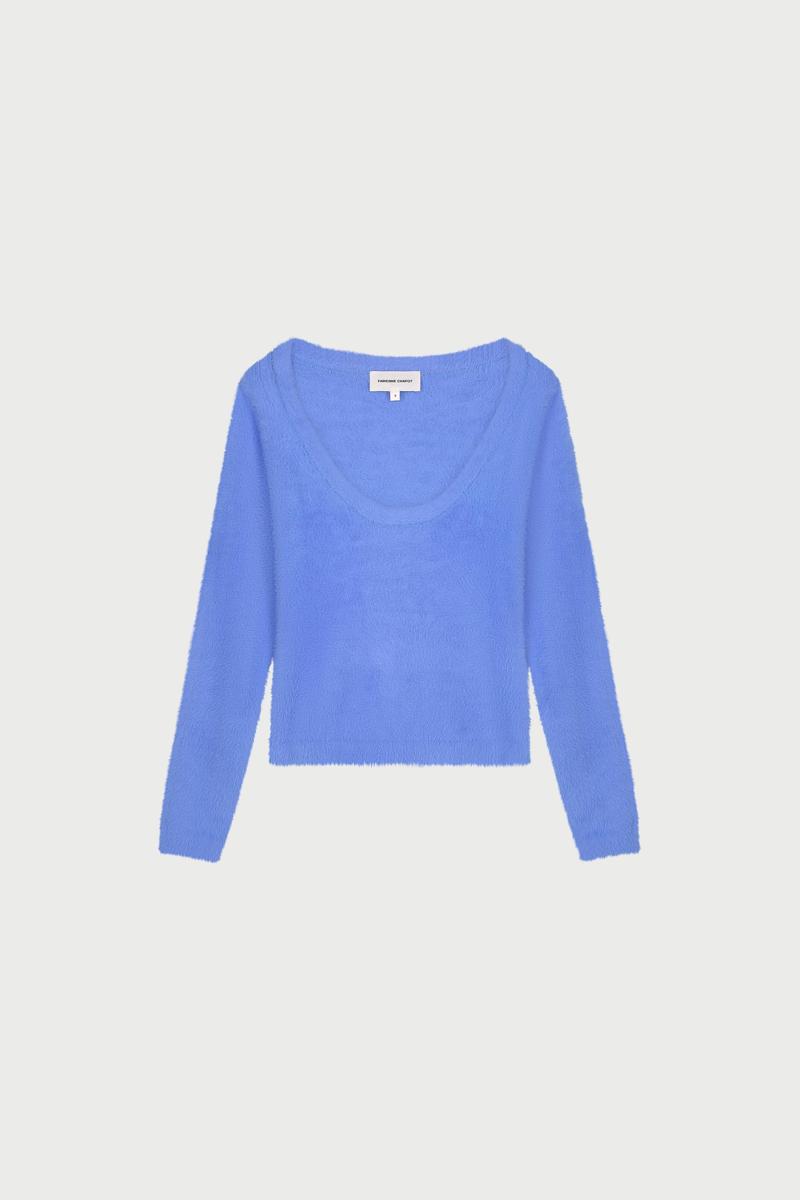 Fabienne Chapot Trui Kate Top Blauw 2