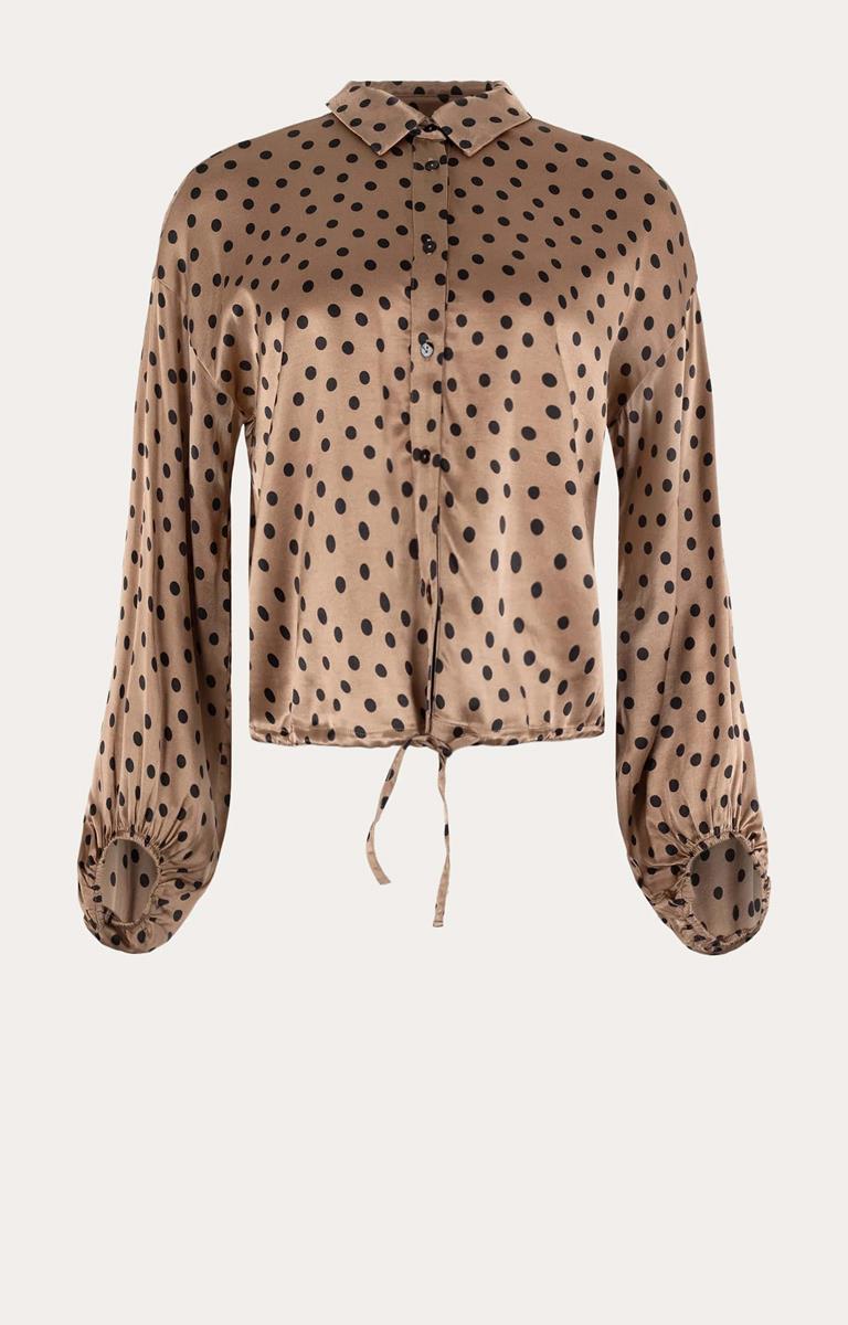 Anna Blouse 43a05-03650 Bruin 2