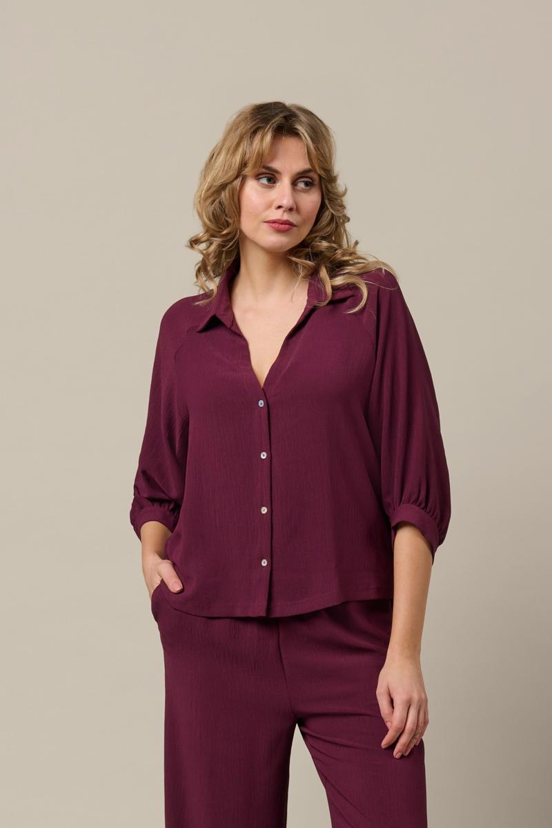 &Co Woman Blouse BL436 Paars 5