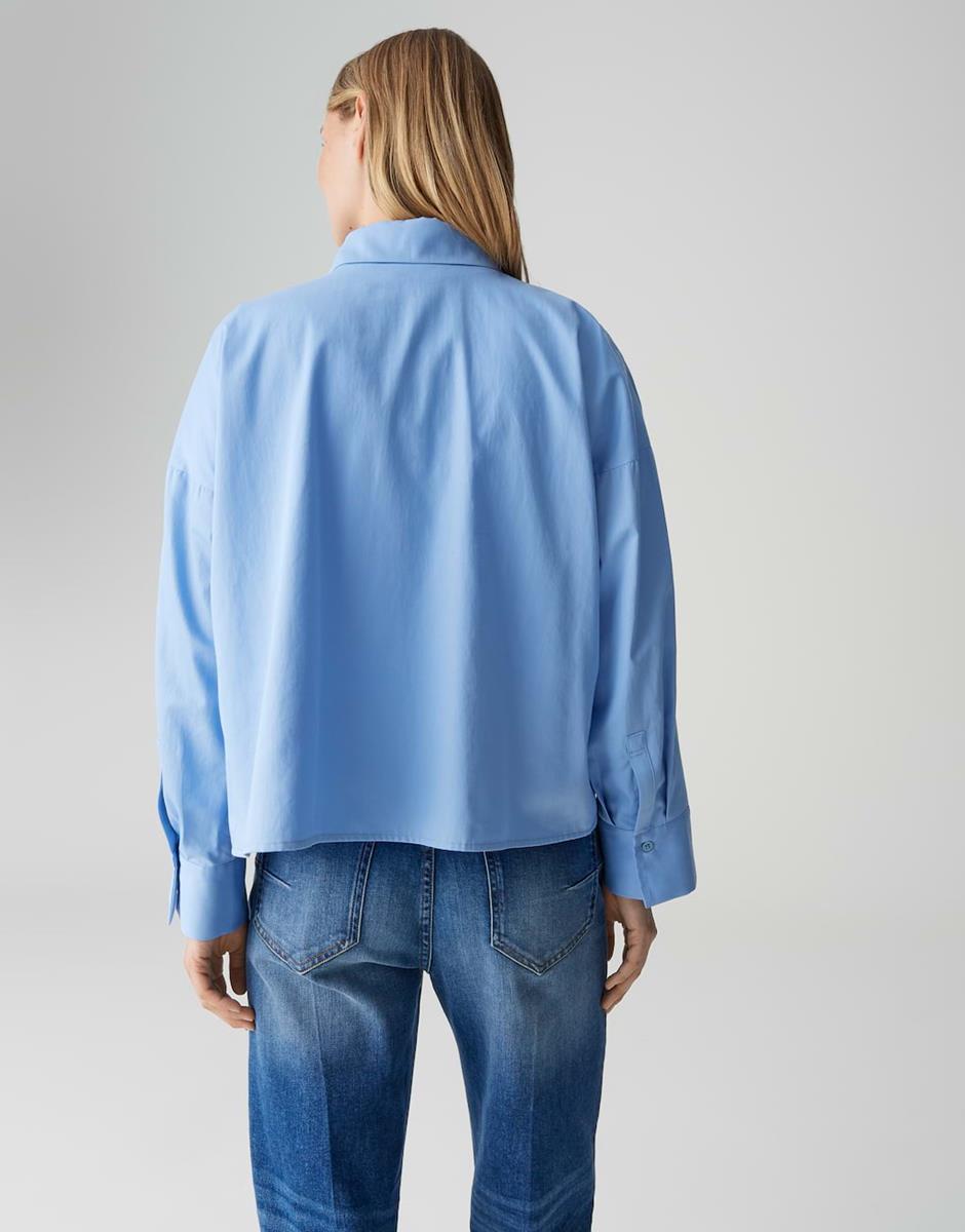 OPUS Blouse Fundra Blauw 3