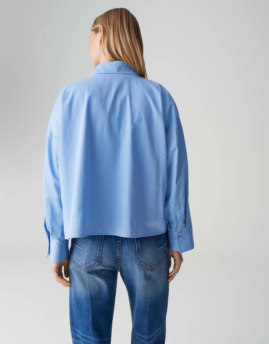 OPUS Blouse Fundra Blauw 3