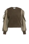 YAYA Trui 01-000638-609 Bruin 2