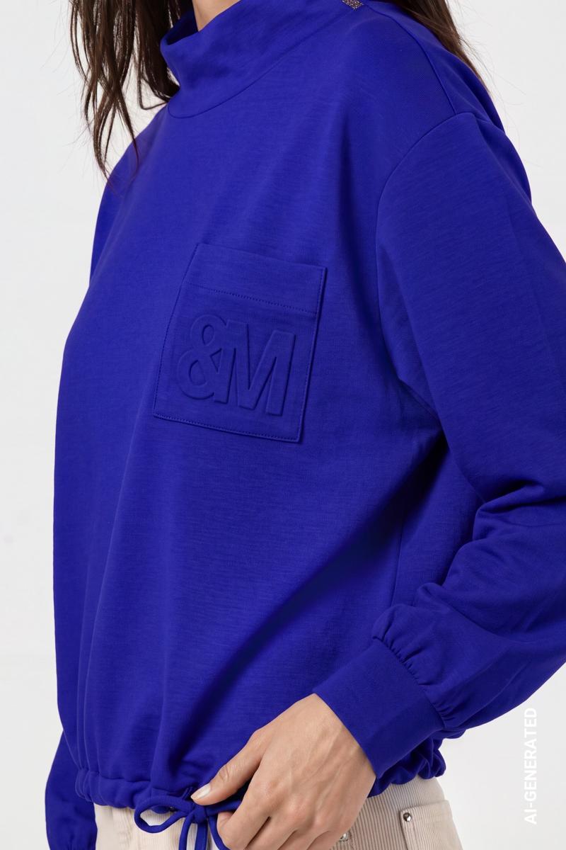 Monari Longsleeve 810598 Blauw 4