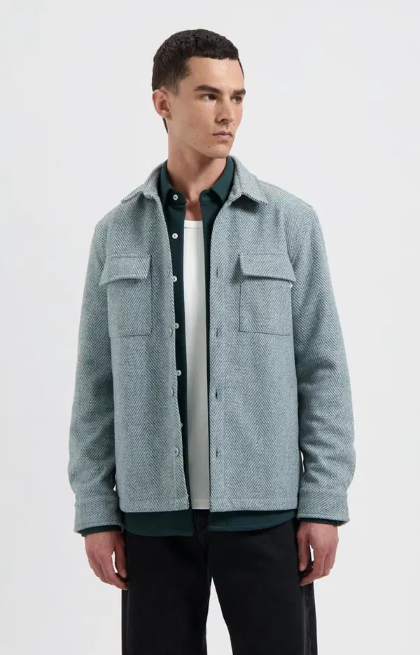 Law of the Sea Overshirt Optica Groen 1